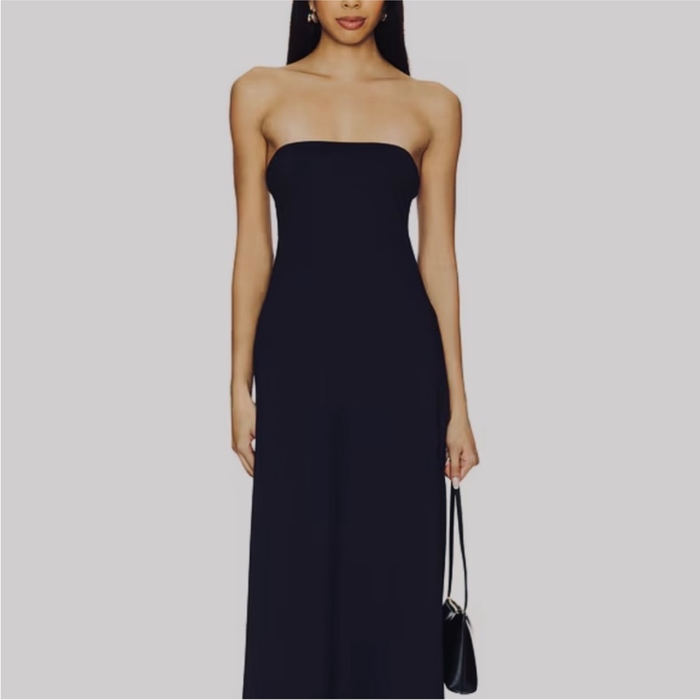 Susana Monaco Black Tube Maxi Dress